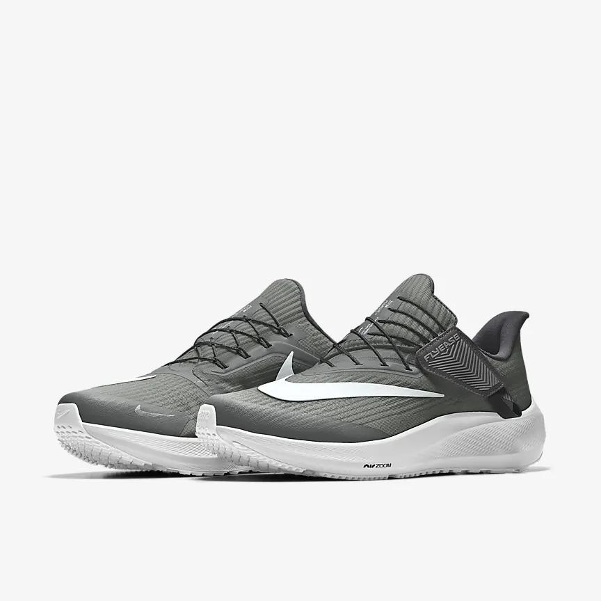 Giày Nike Pegasus Flyease By You Nữ Đen Trắng